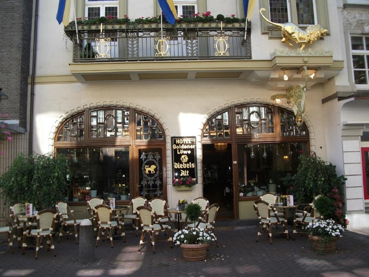 Hotel Goldener Loewe Kevelaer Bagian luar foto