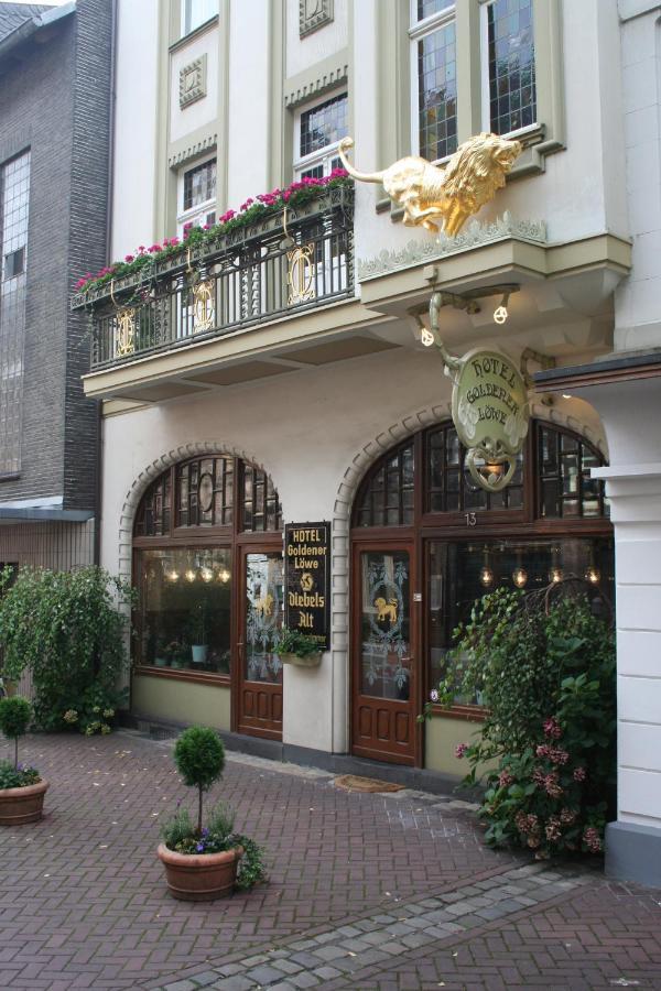 Hotel Goldener Loewe Kevelaer Bagian luar foto