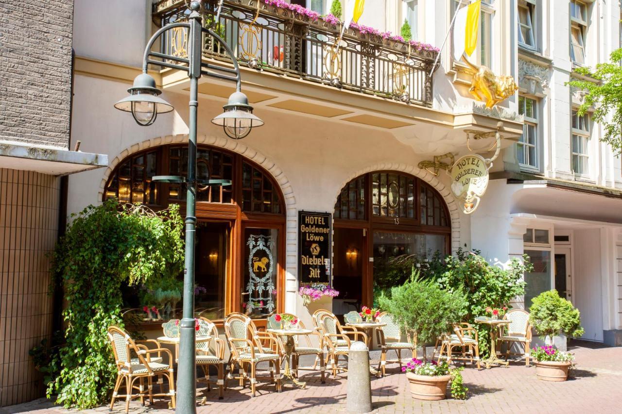 Hotel Goldener Loewe Kevelaer Bagian luar foto